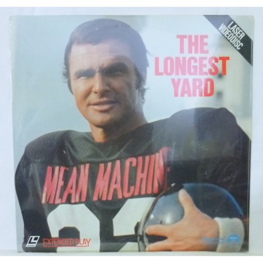 The Longest Yard ( 1974, Laserdisc, Extended Play  ) Burt Reynolds ~ New